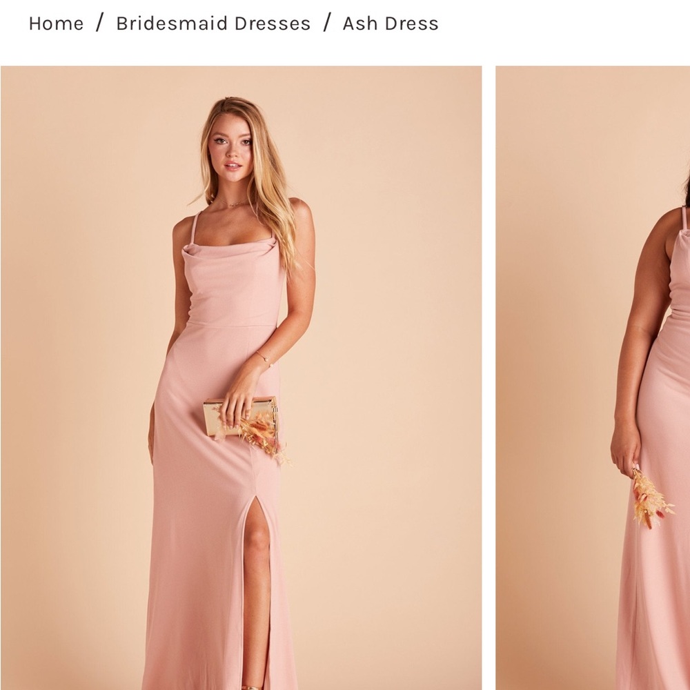 Brand New Unworn Birdy Grey Dusty Rose Ash Dress in Medium